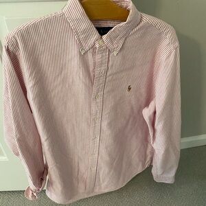 Ralph Lauren Pink Casual Button Down Shirt